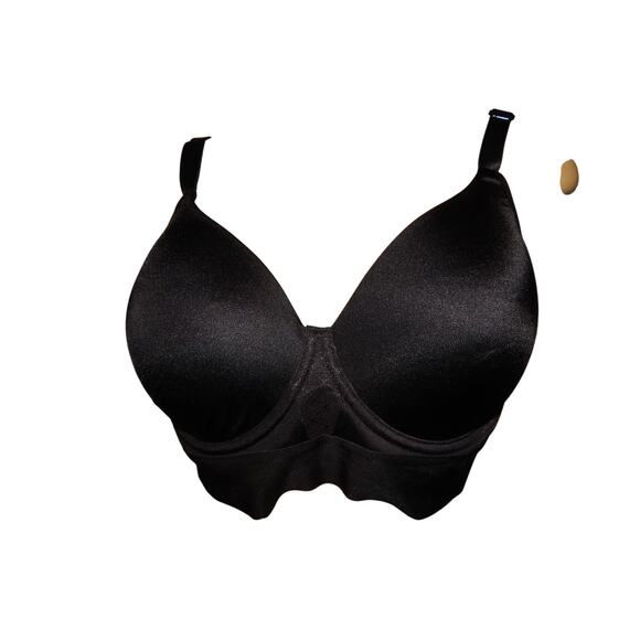 Bali One Smooth Bounce Control Underwire Bra 3456 Black Sz.36C - Picture 1 of 6
